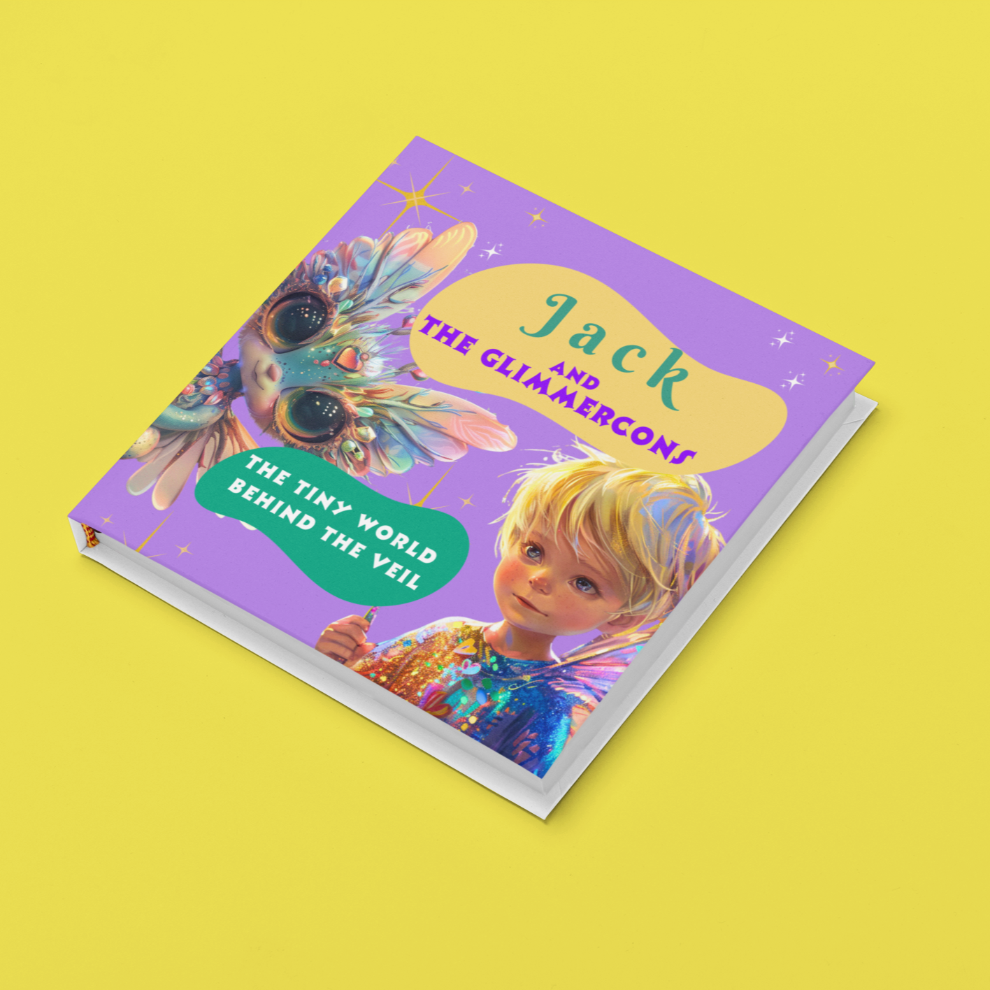 Personalised Fantasy Picture Book: "Altea and The Glimmercons. The Tiny World Behind the Veil"